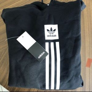 adidas Solid Pillar Black Hoodie